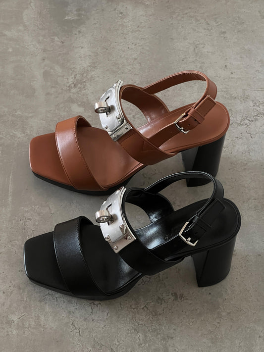 Hermes sandals heels