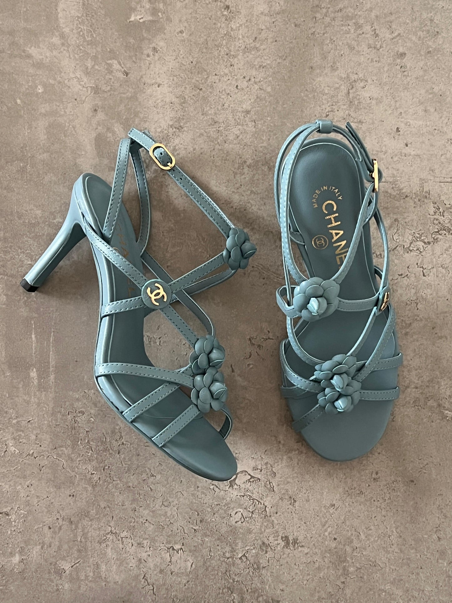 Chanel sandals heels