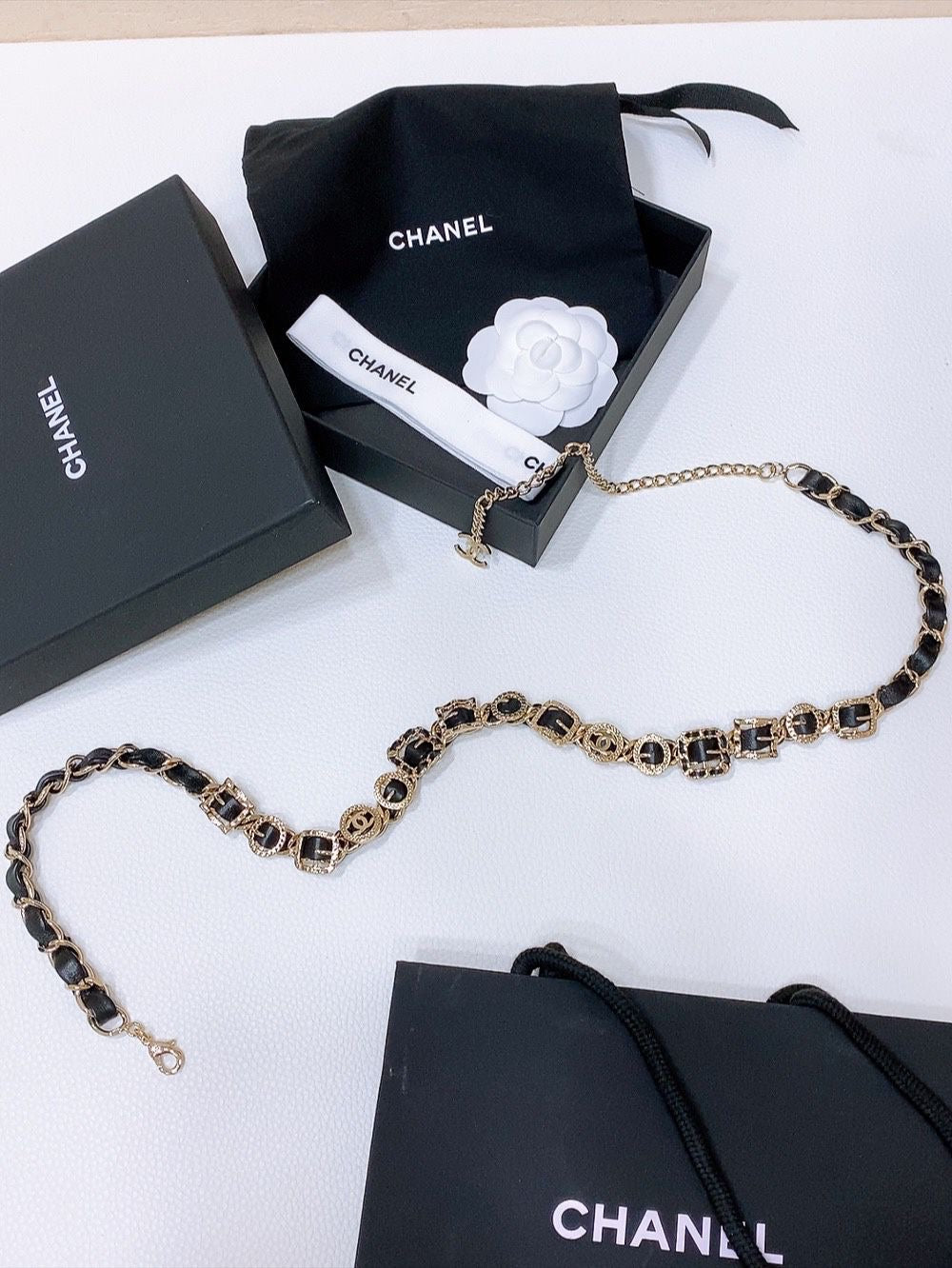 Chanel belt - chain belt