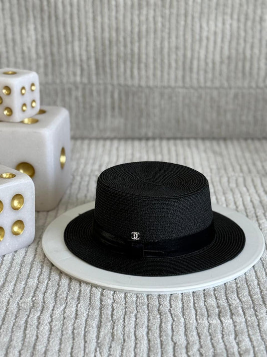 Chanel hat - beach hat