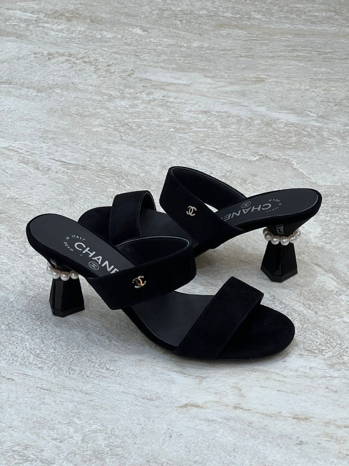 Chanel sandals heels