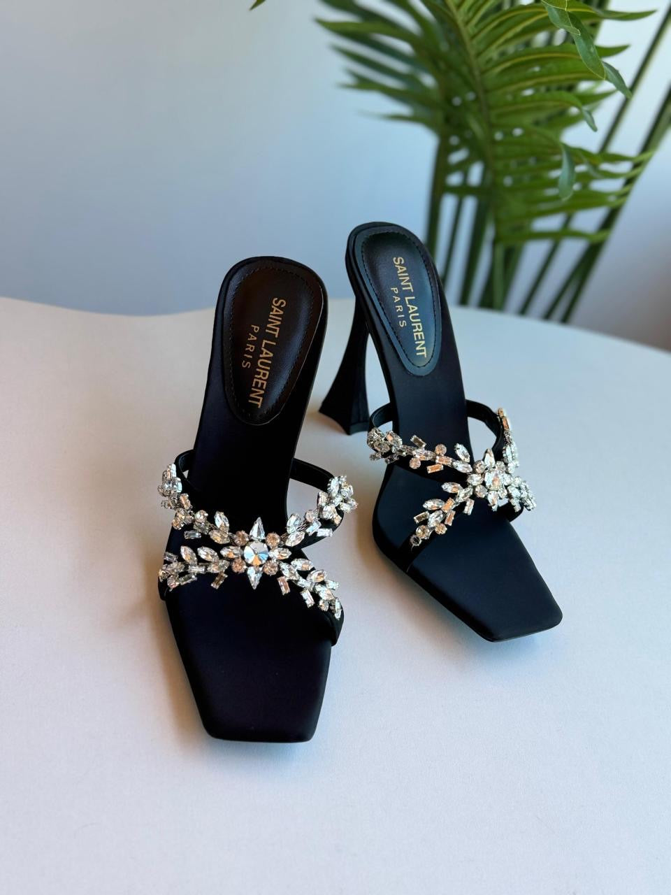 Ysl sandals heels