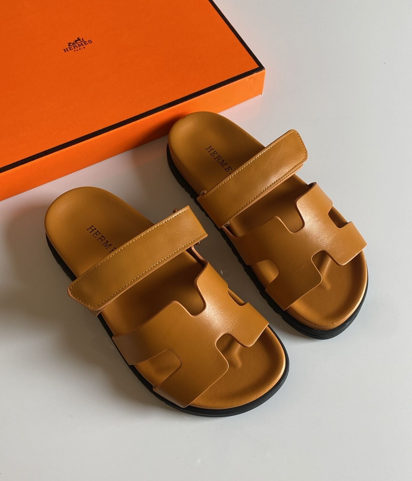 Hermes slippers chypre