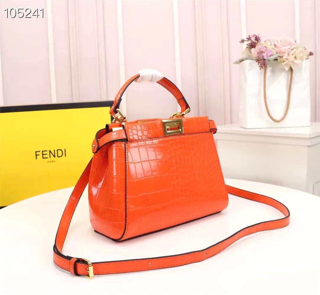 Fendi peekaboo crocodile