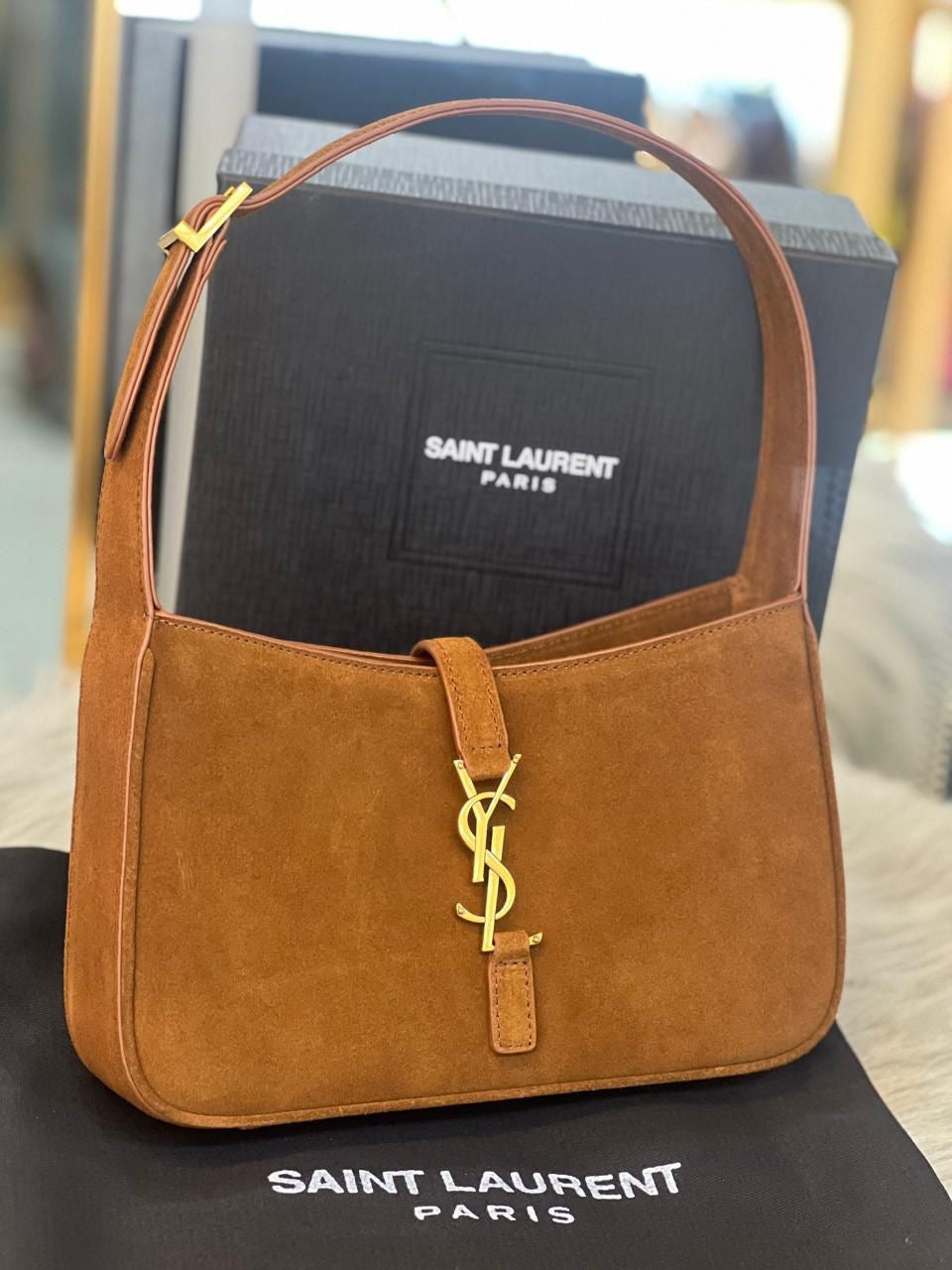 Ysl bag suede