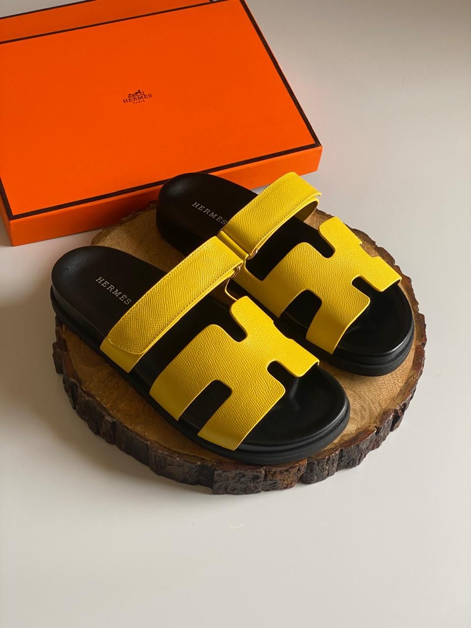 Hermes slippers chypre