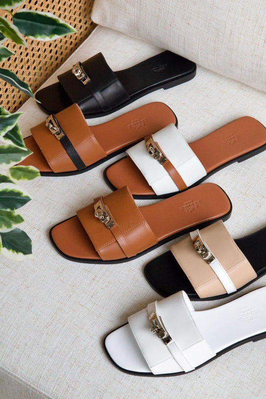 Hermes slippers