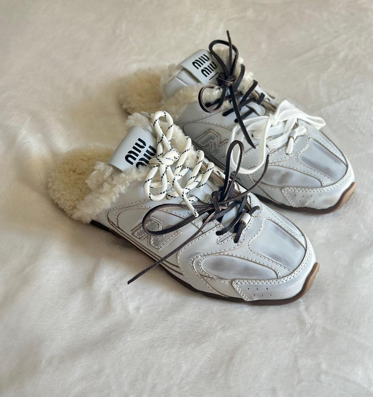 New balance x miu miu sneakers