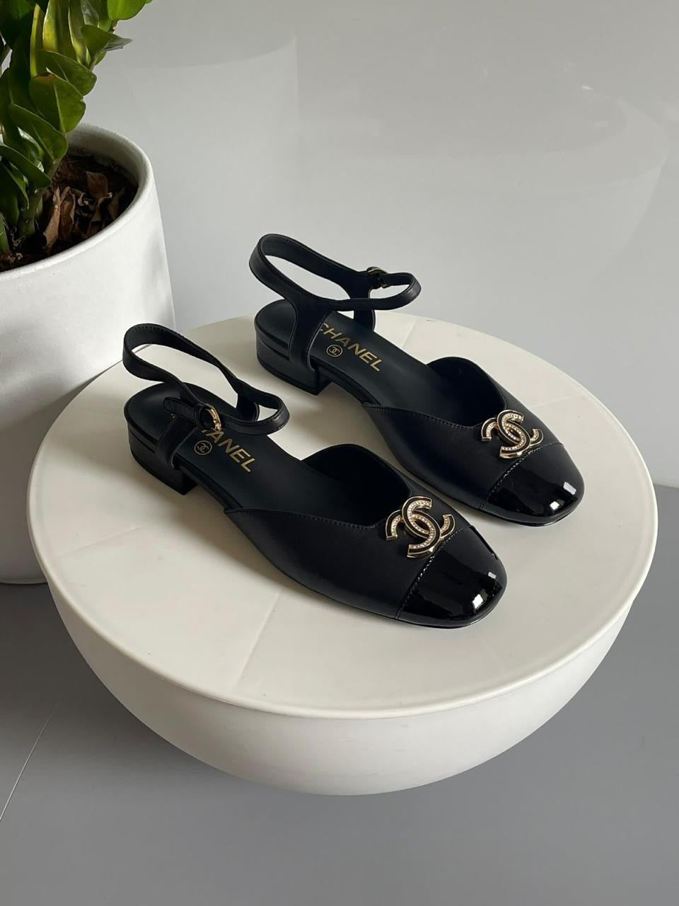 Chanel heels - low heels