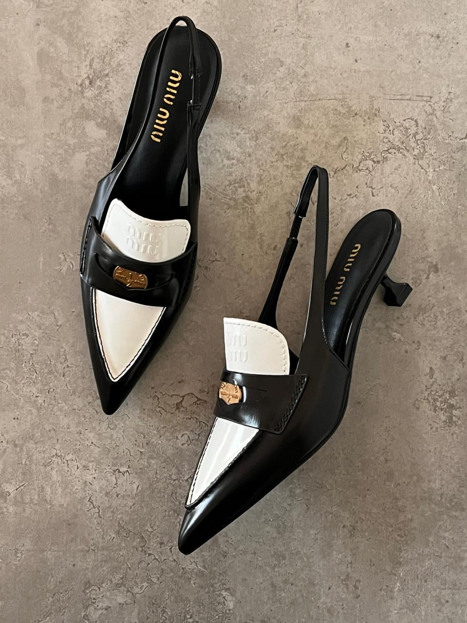 Miu miu heels - low heels