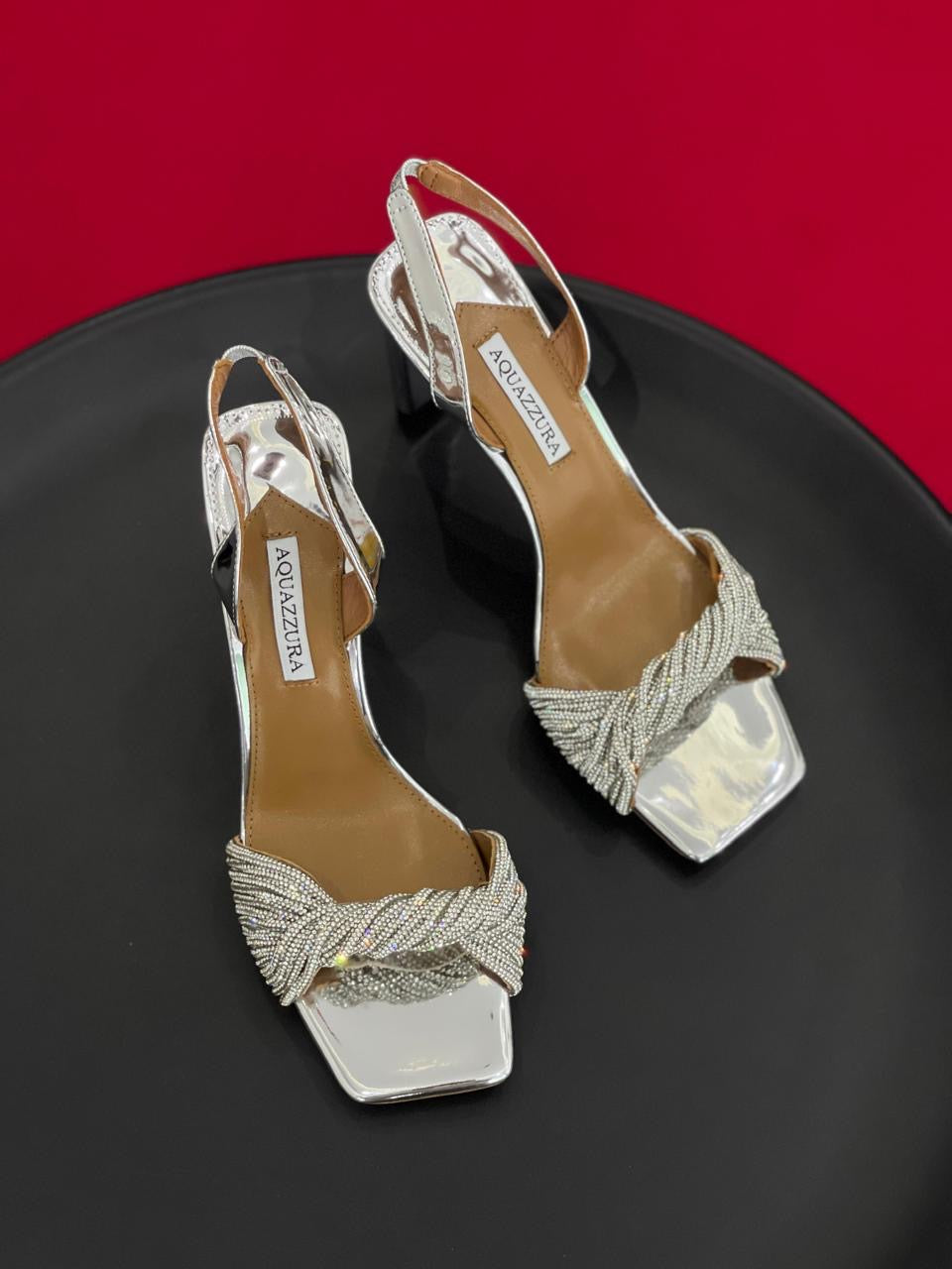Aquazurra sandals heels