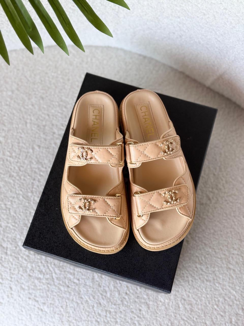 Chanel slippers