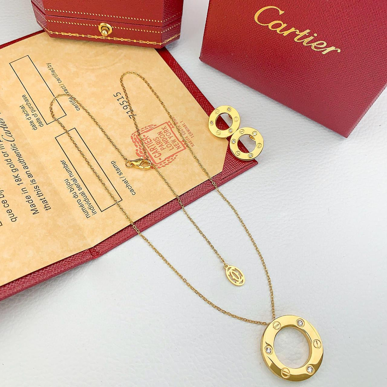 Cartier jewelry set