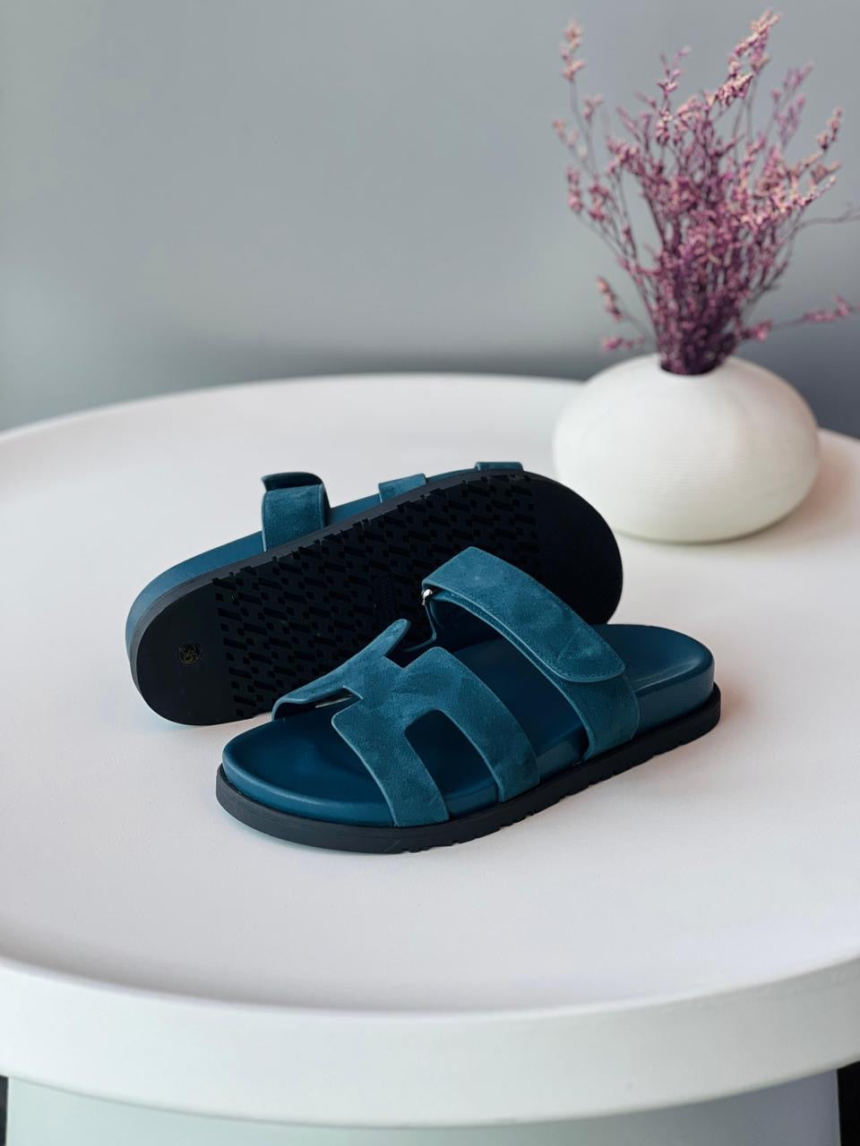 Hermes slippers chypre