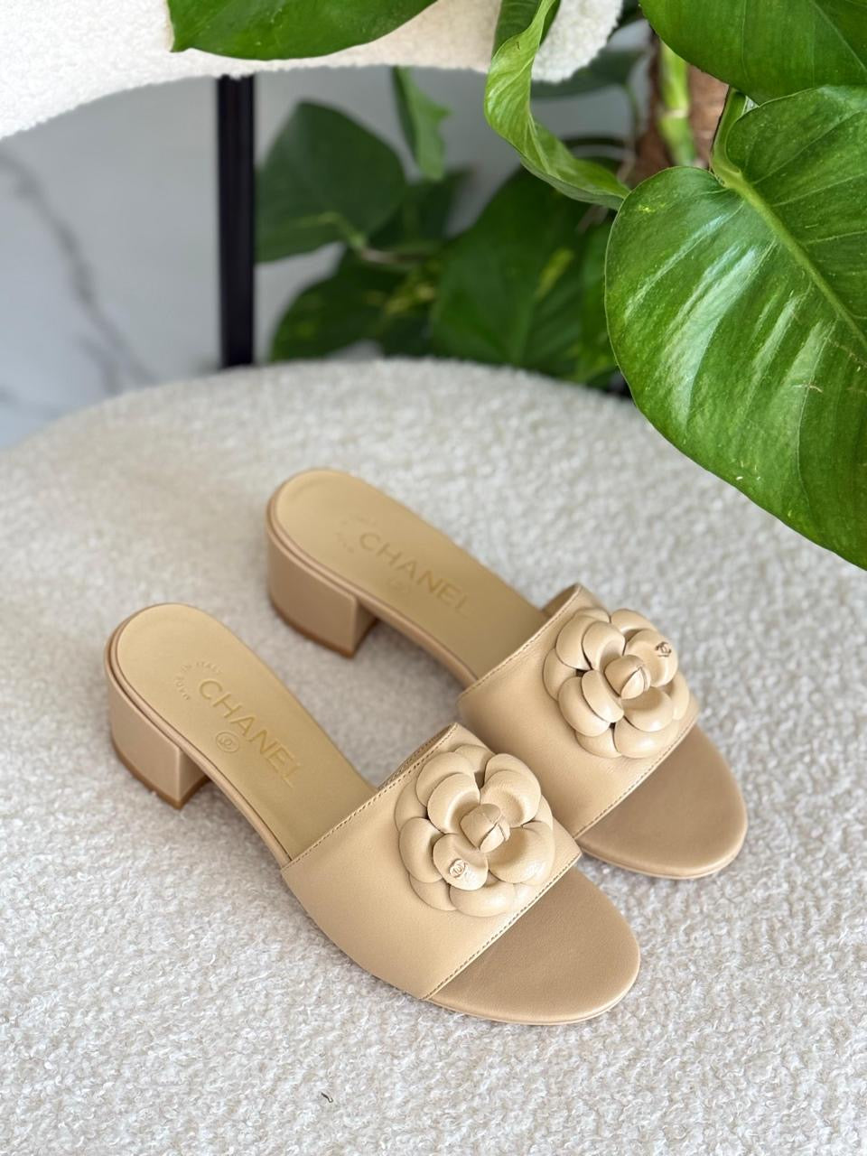 Chanel slippers & chanel sandals heels