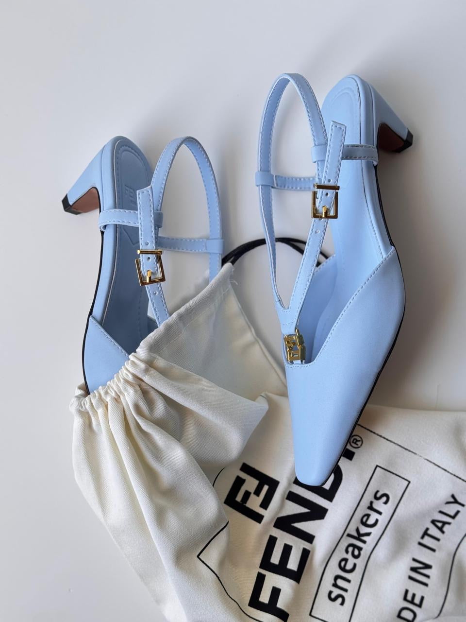 Fendi heels blue