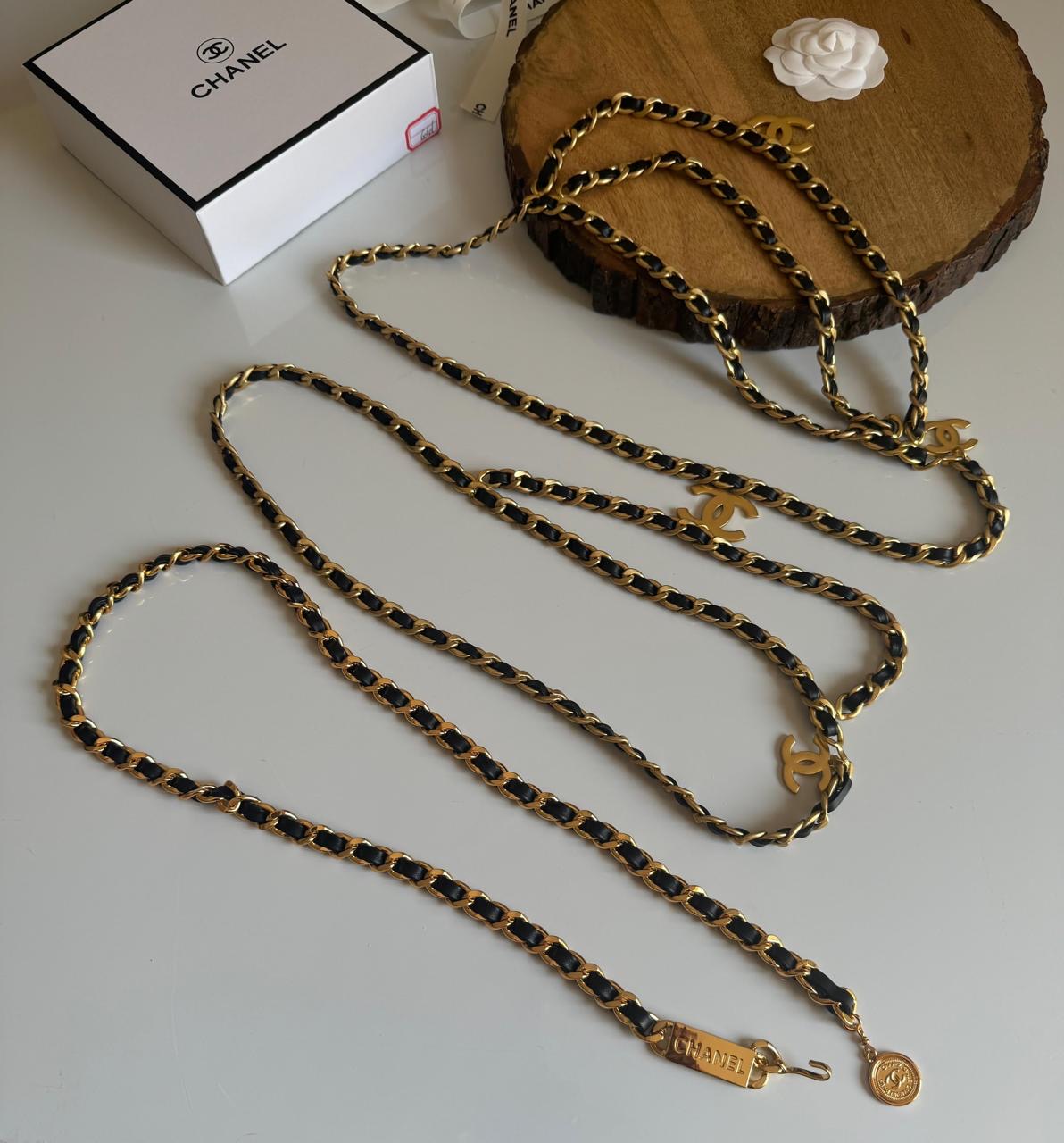 Chanel belt - chain belt