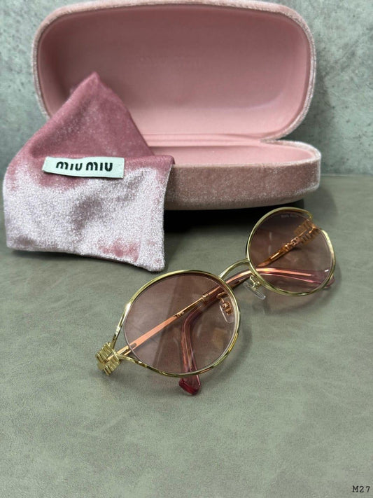 Miu miu sunglasses pink