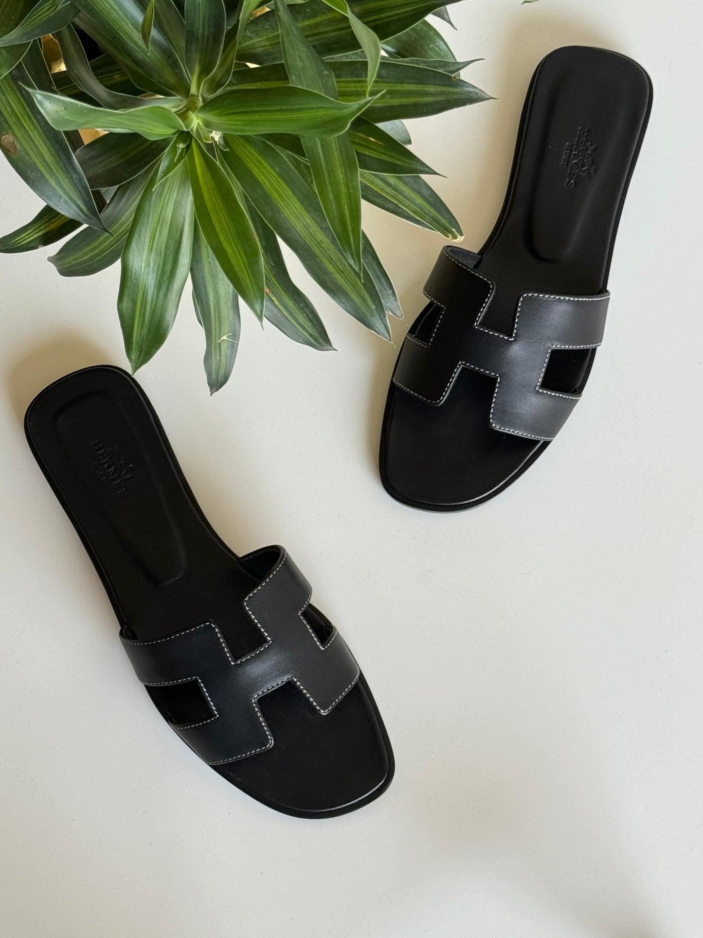 Hermes slipper - soft leather