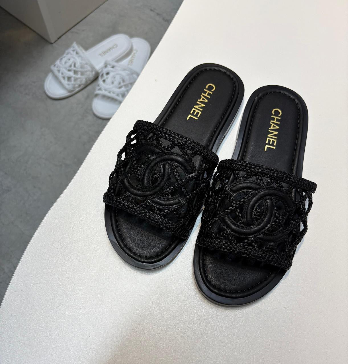 Chanel slippers