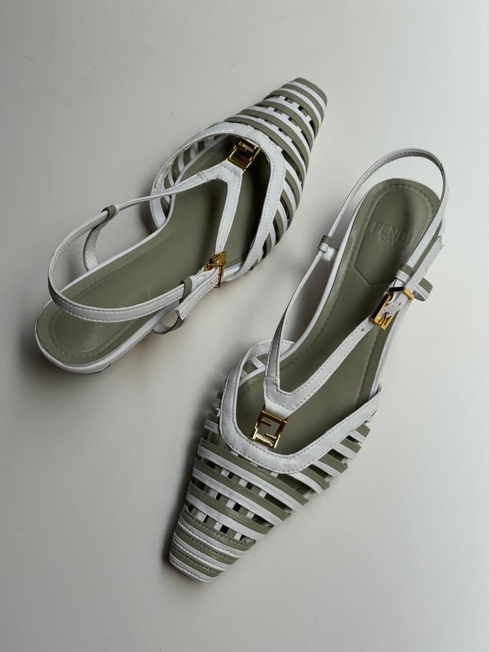 Fendi heels - low heels
