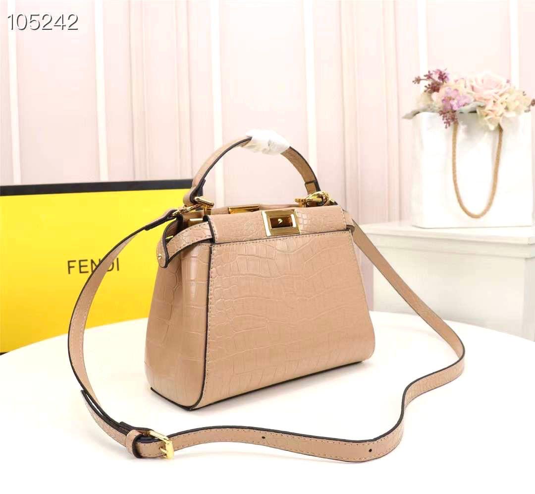 Fendi peekaboo crocodile