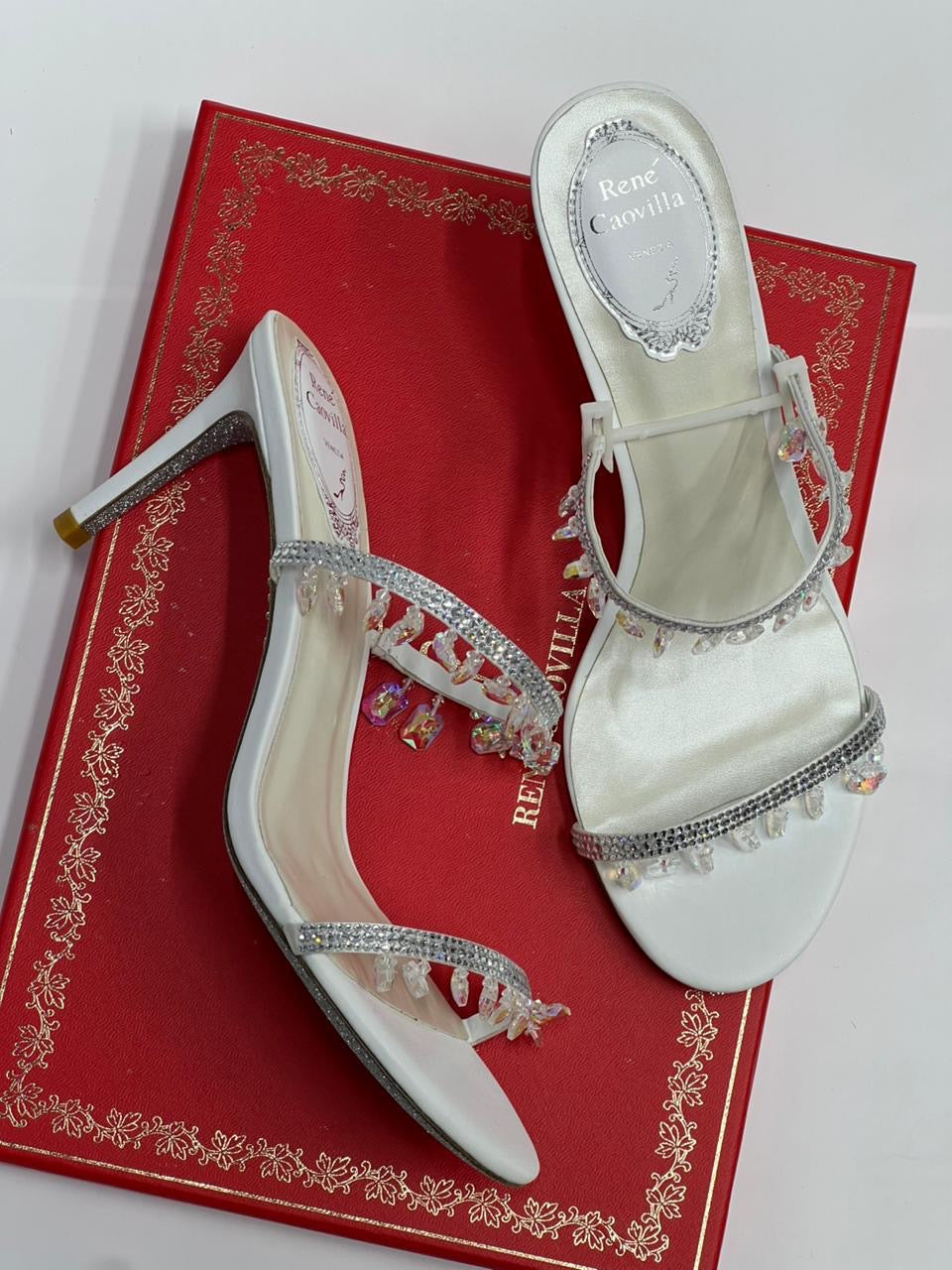 Rene caovilla sandals heels