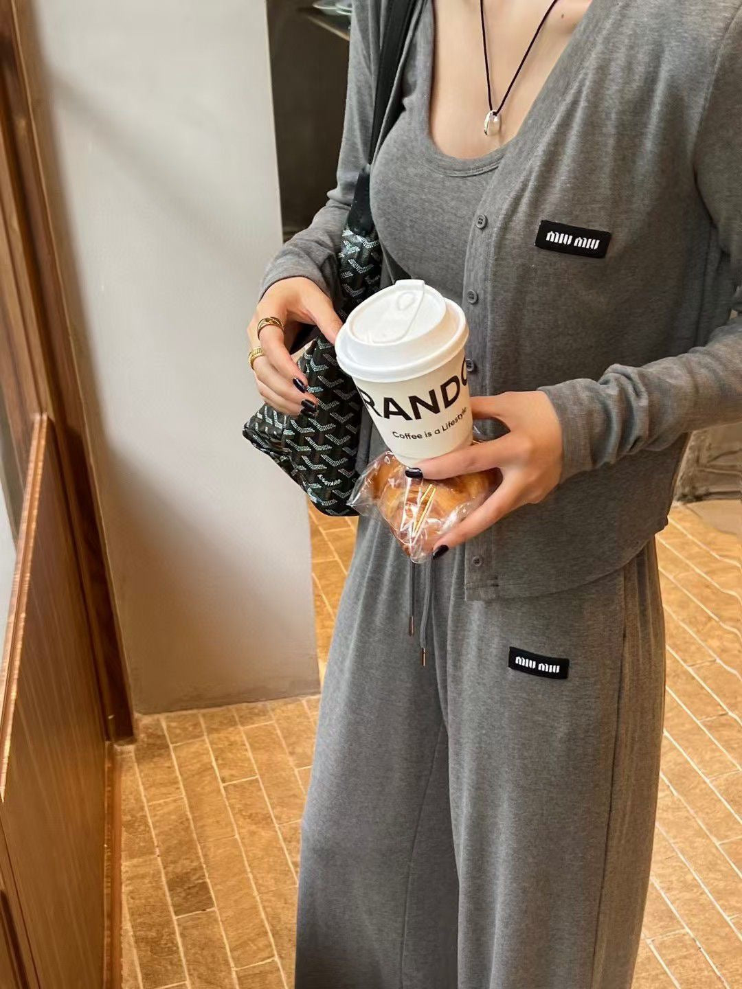 Miu miu tracksuit - clothes set 3 pcs