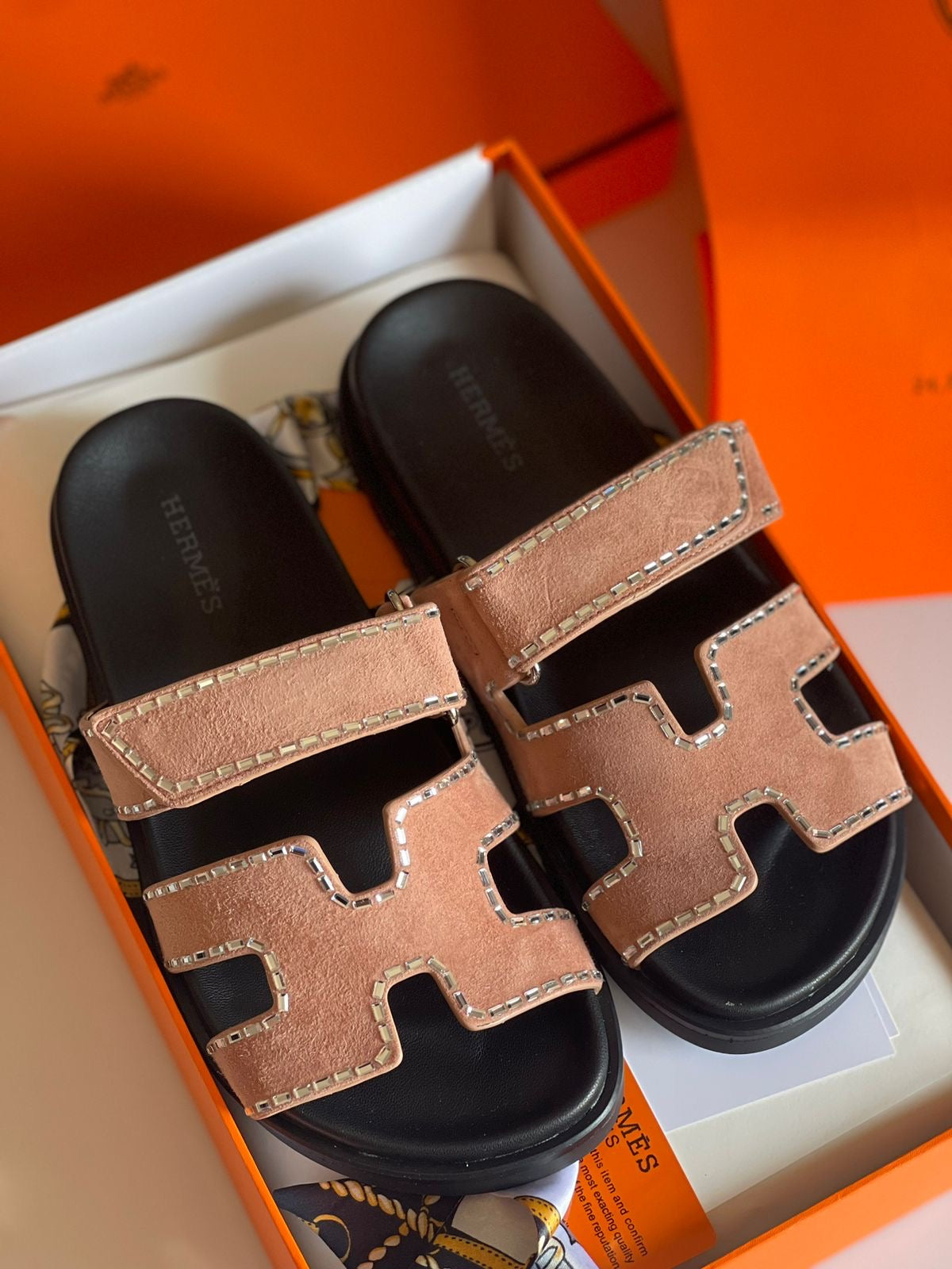 Hermes slippers- chypre