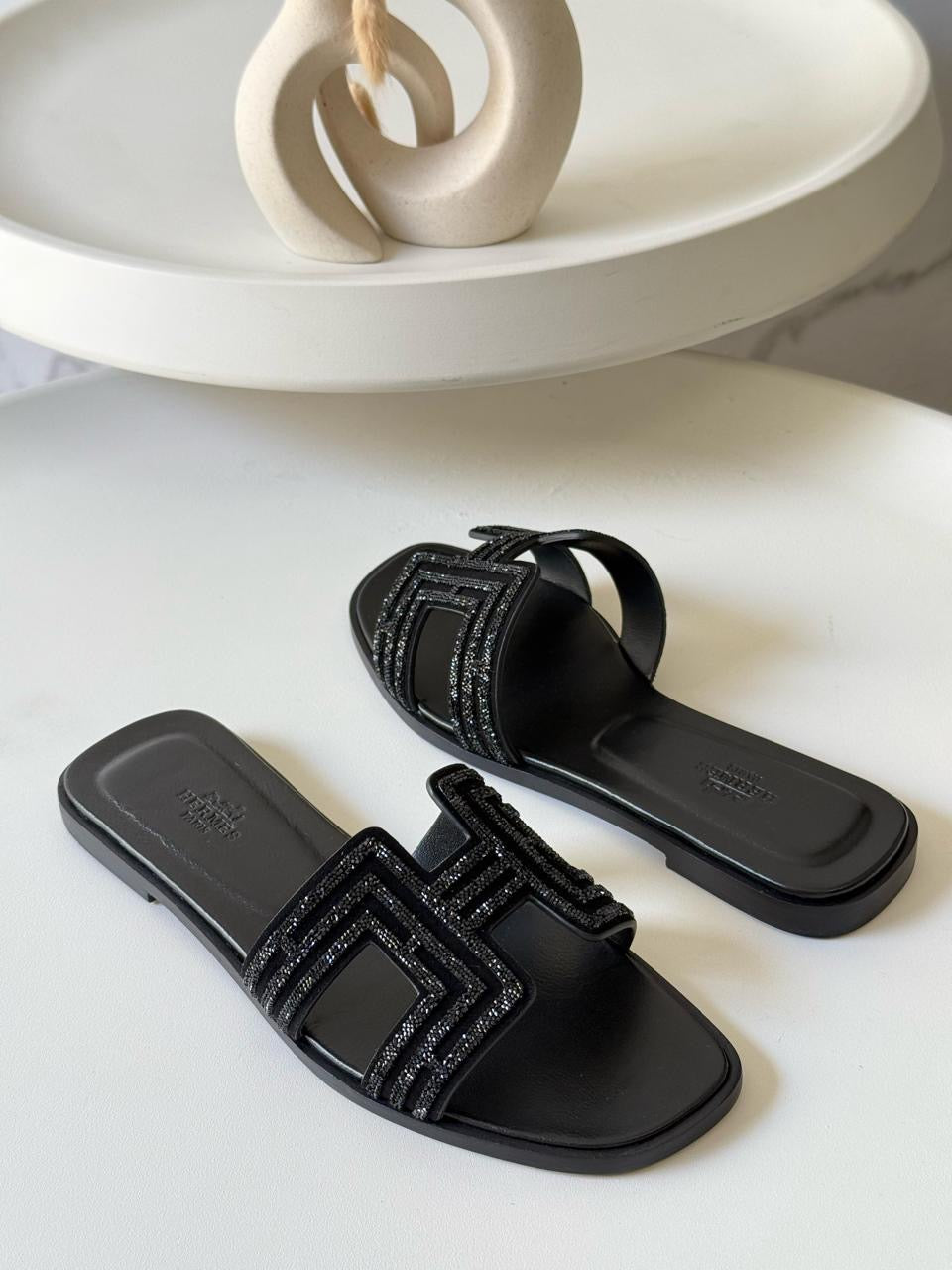 Hermes slippers