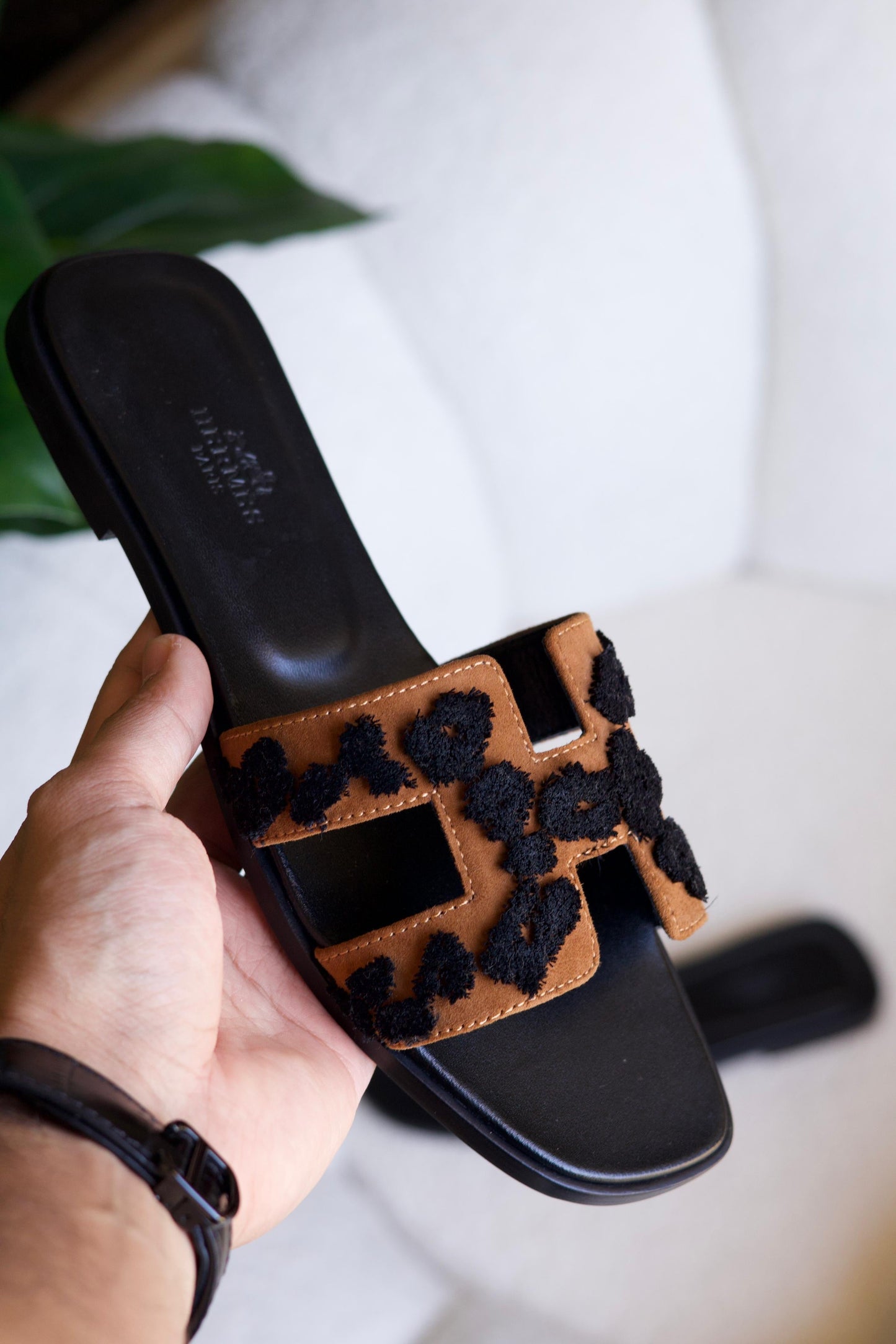 Hermes slippers