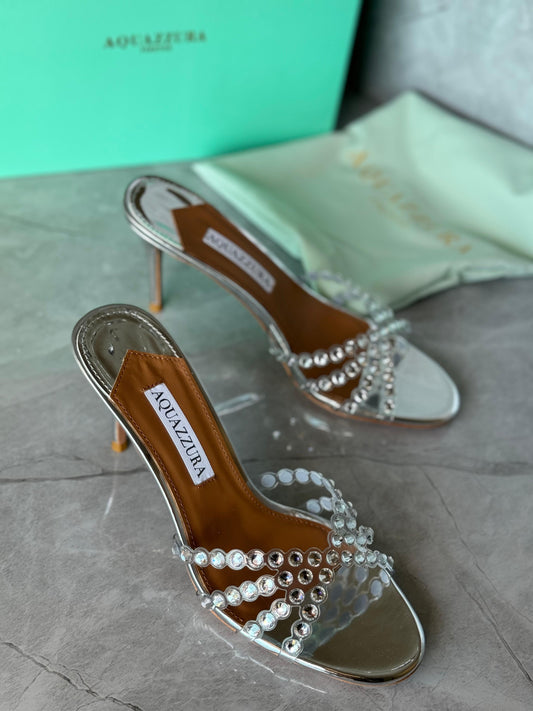 Aquazurra sandals heels