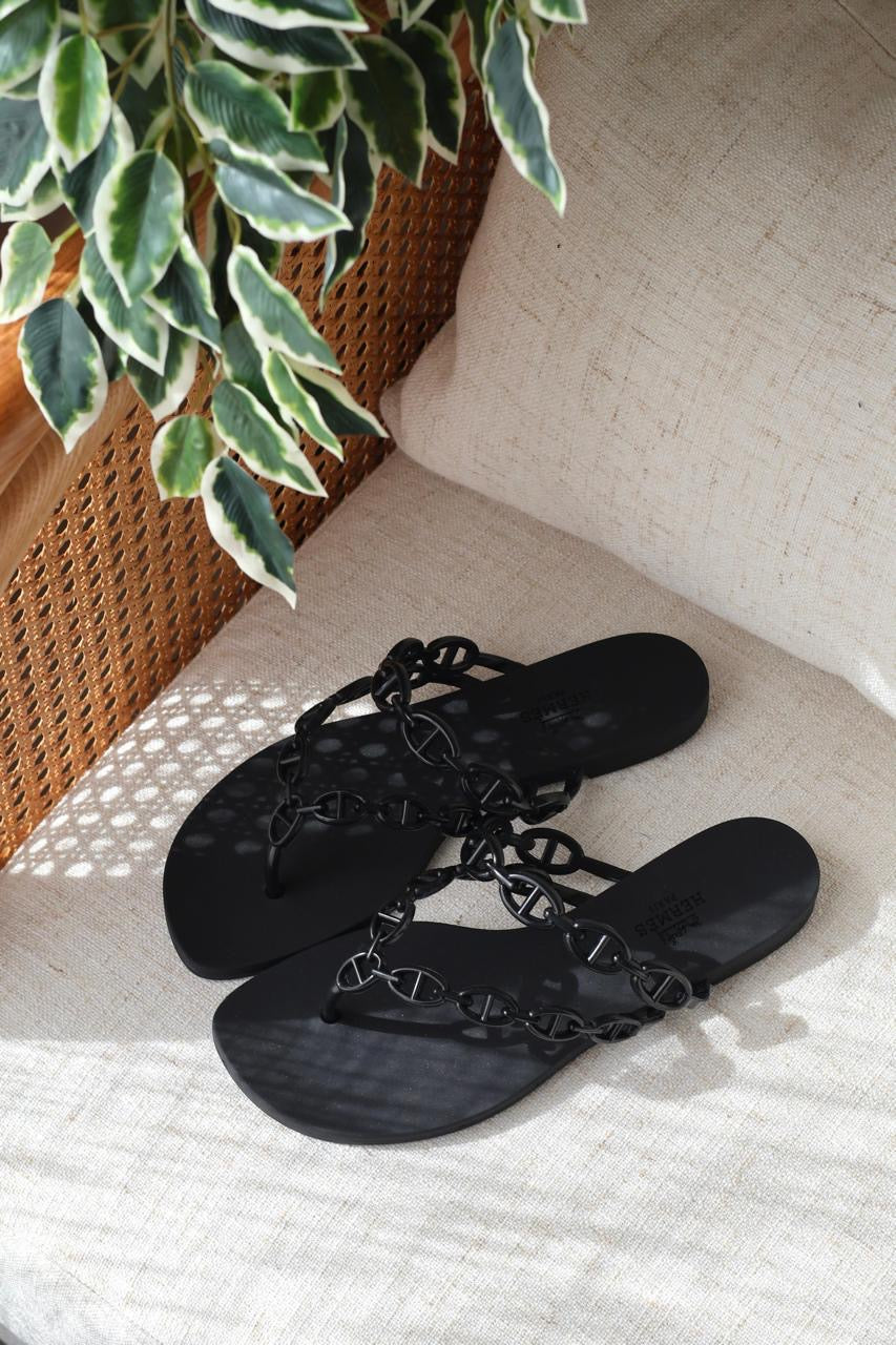 Hermes slippers