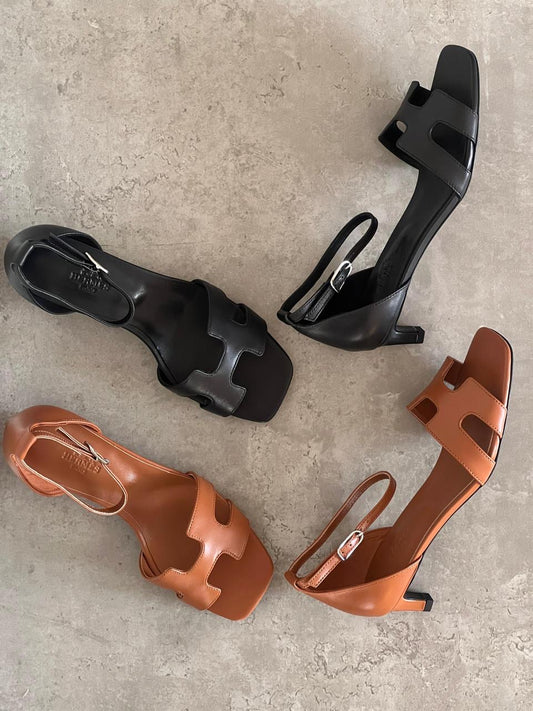 Hermes sandals heels