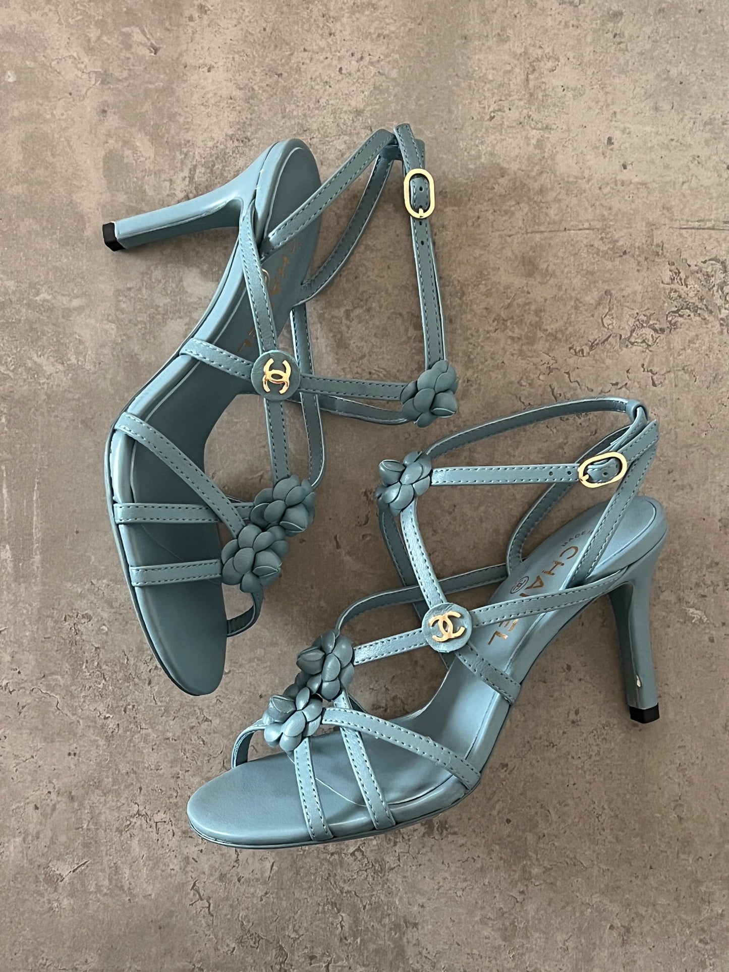 Chanel sandals heels