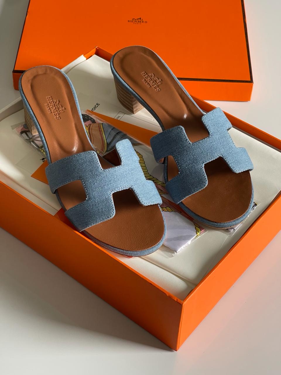 Hermes sandals heels