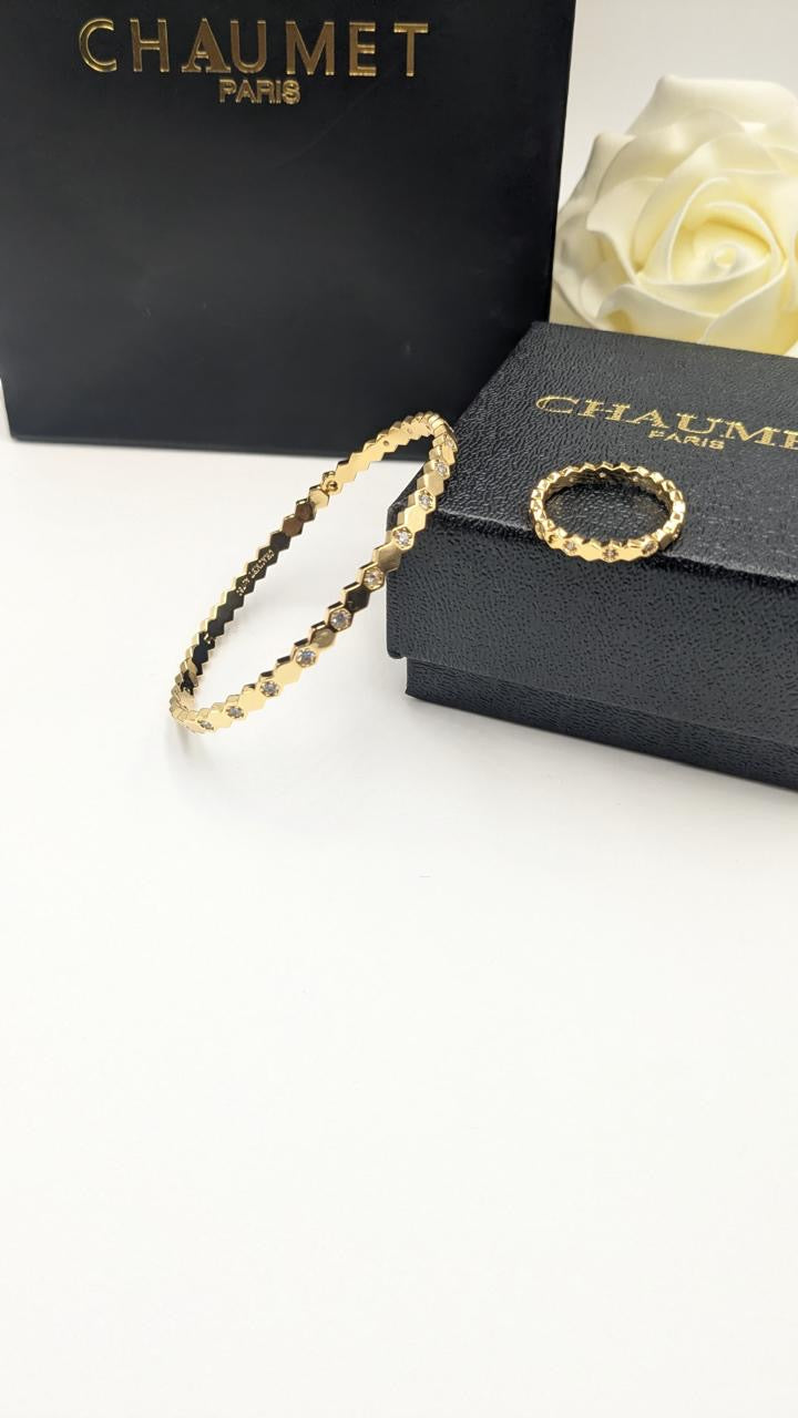 Chaumet jewelry set - ring and bracelet