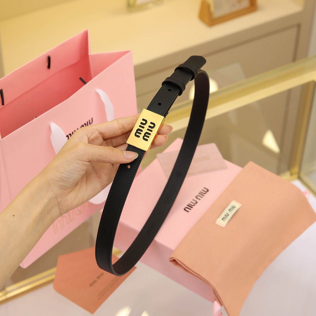 Miu miu belt