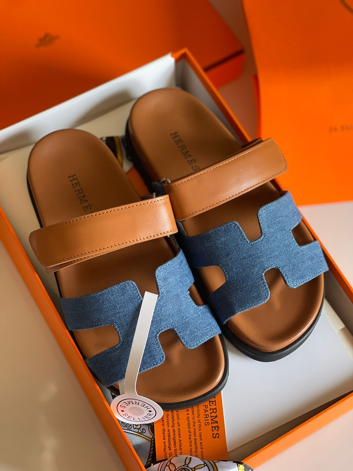 Hermes slippers- chypre