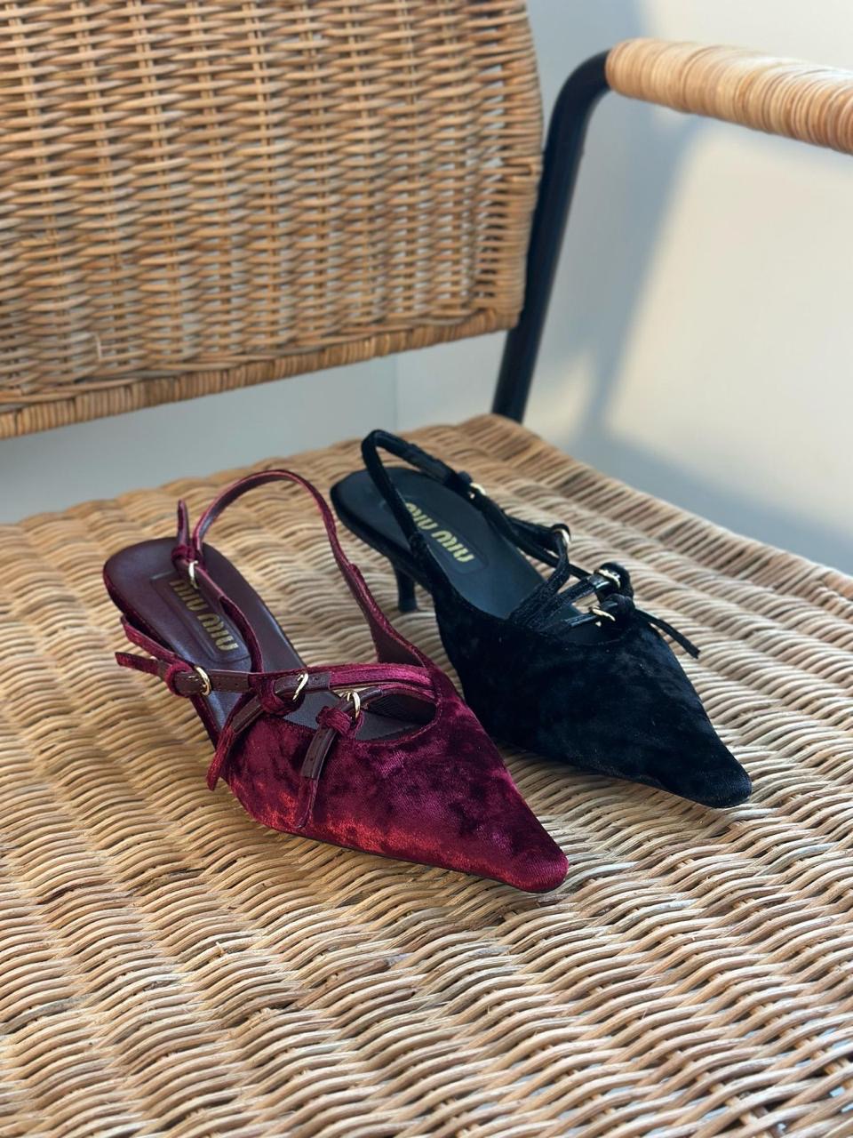 Miu miu heels - suede