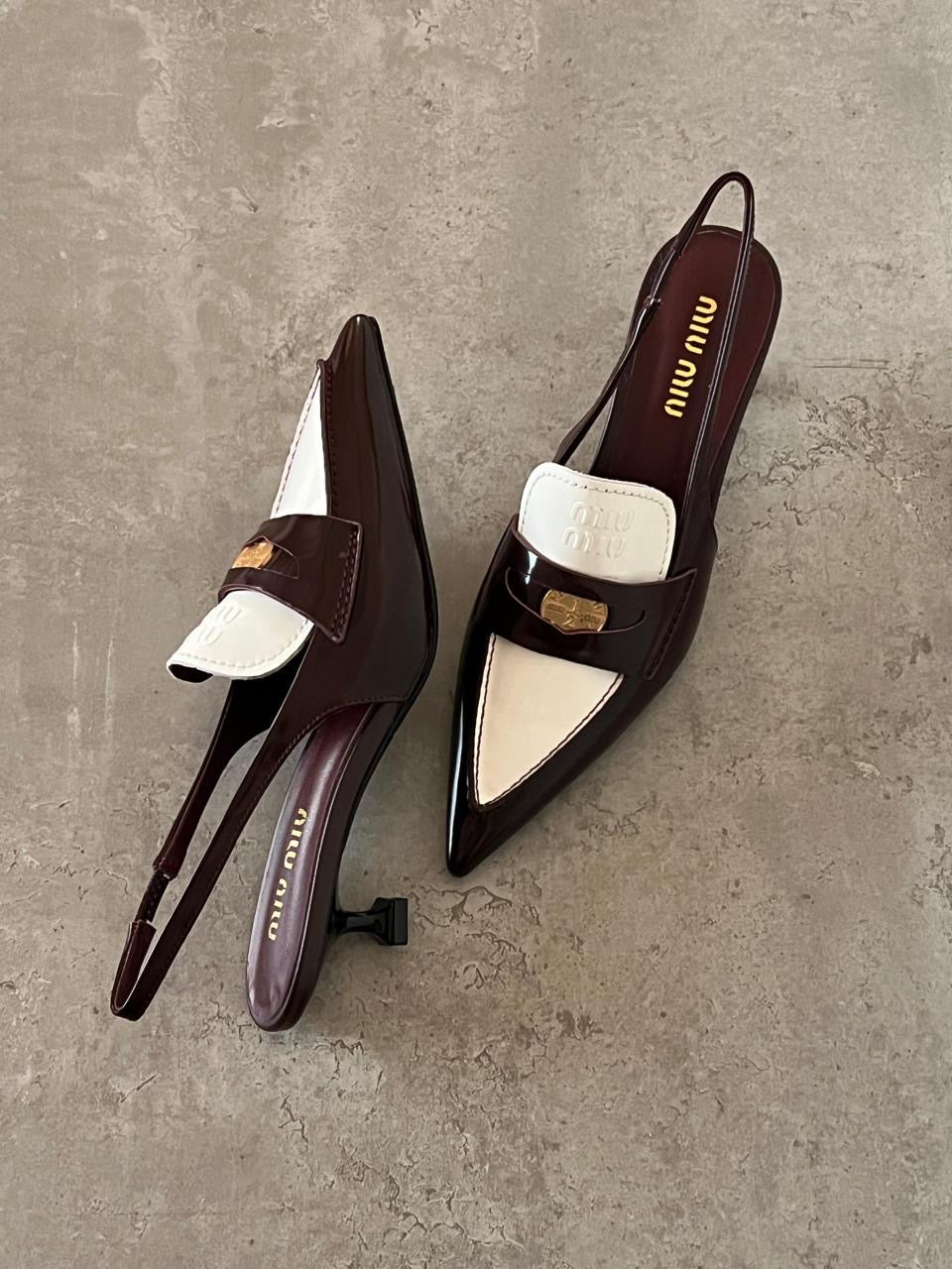 Miu miu heels - low heels