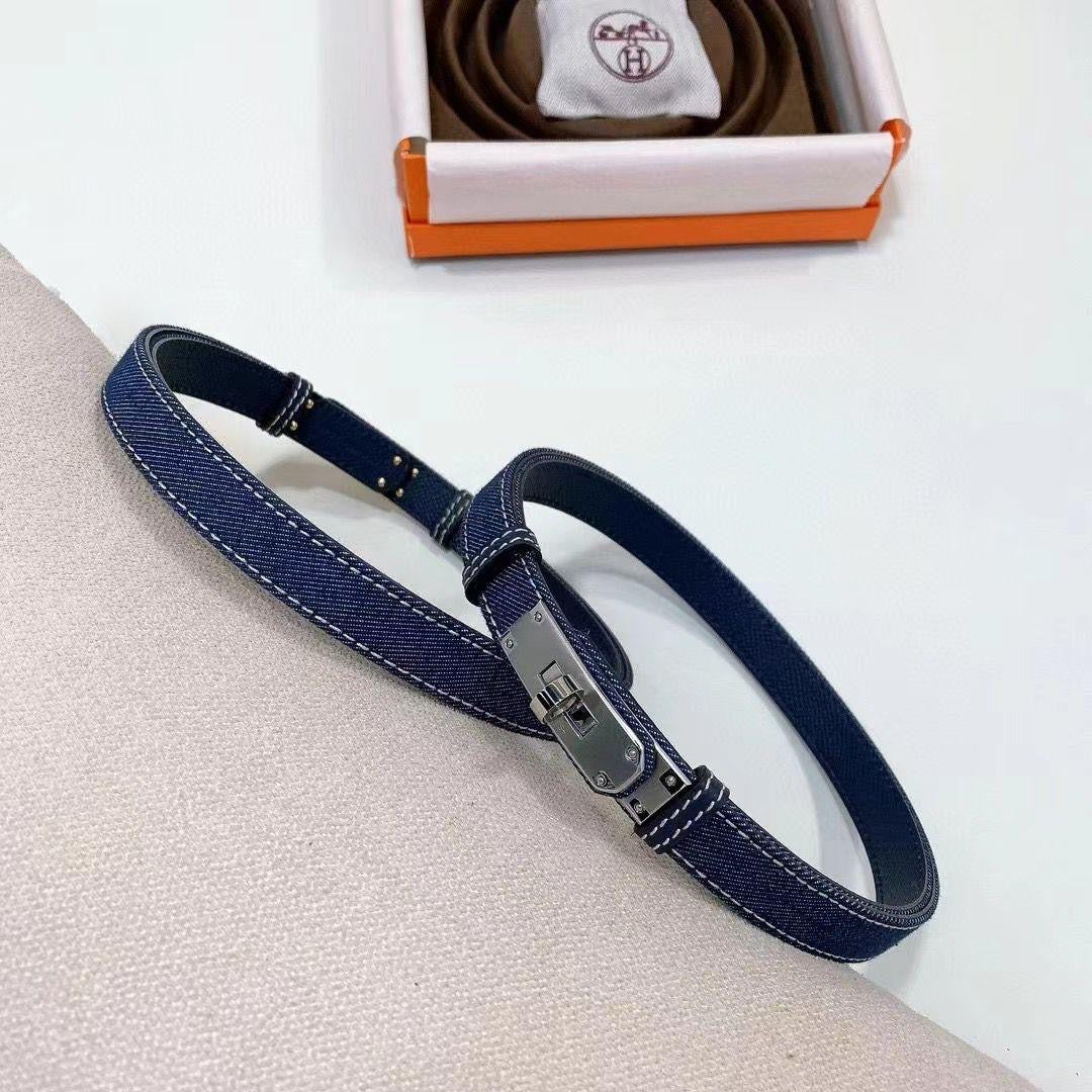 Hermes belt - blue