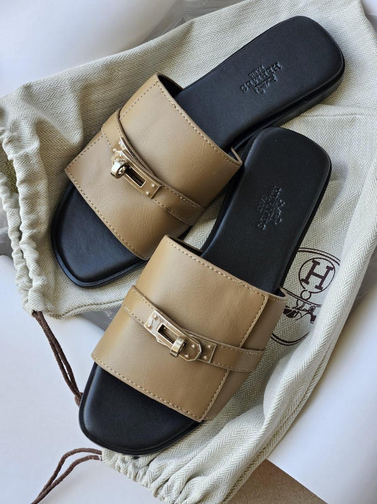 Hermes slippers