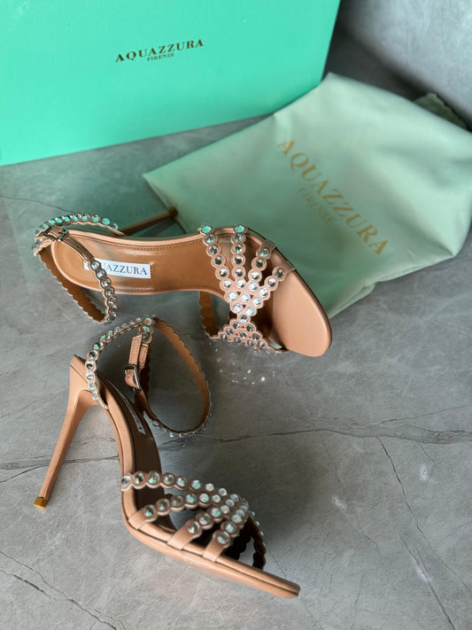 Aquazurra sandals heels