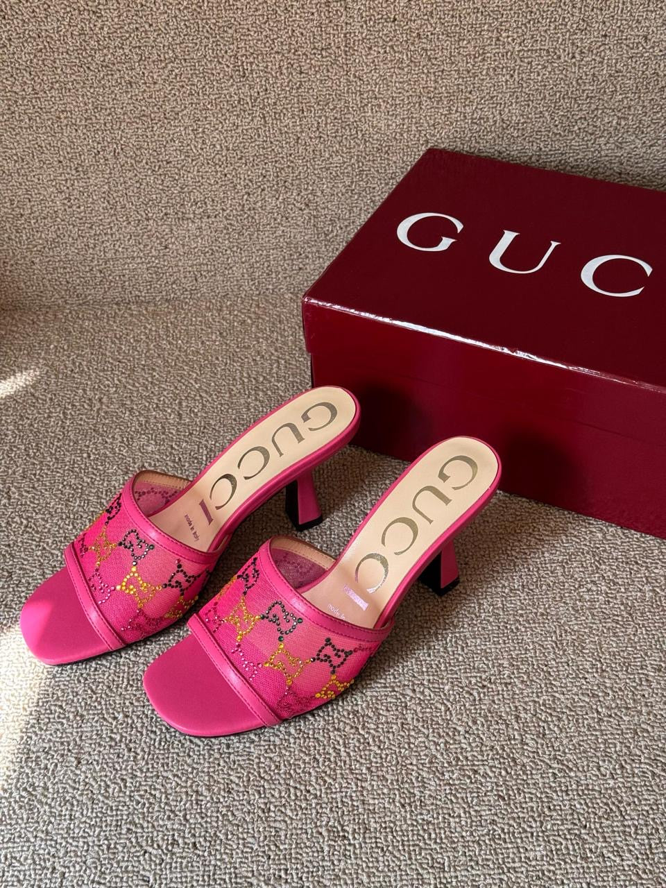 Gucci sandals heels