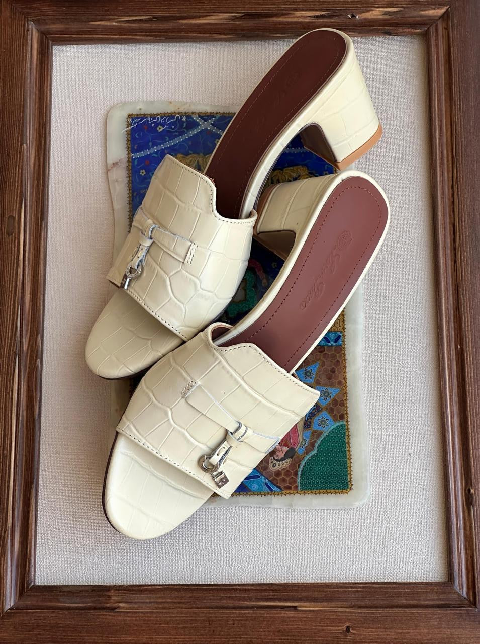 Loro piana sandals heels