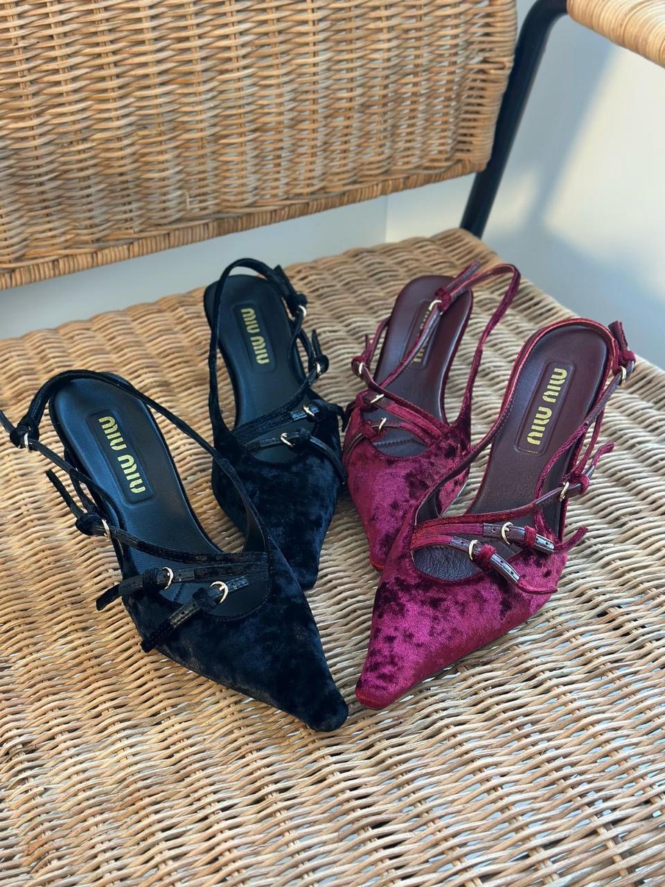 Miu miu heels - suede