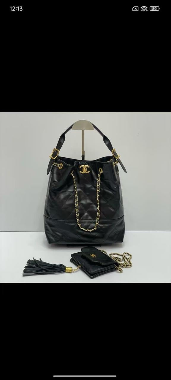 Chanel bag tote 2 pcs