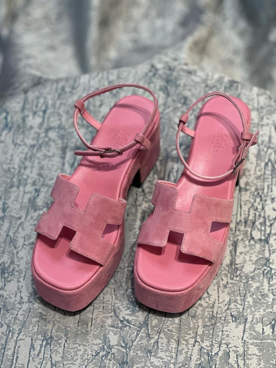 Hermes sandals heels - wedges