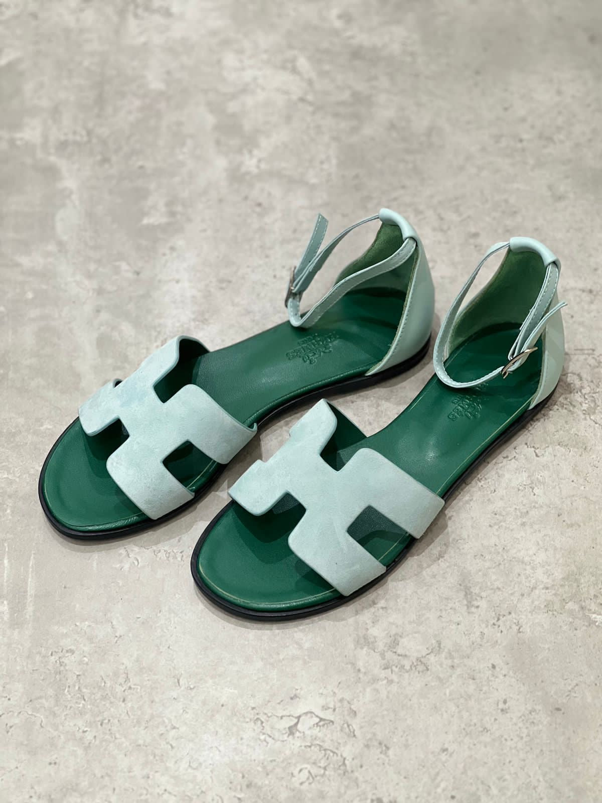 Hermes sandals.